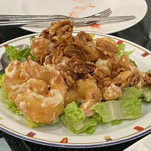 Honey Walnut Prawns