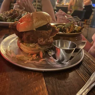 Fried chicken sandwich