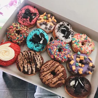 Large Round Fancy Donut