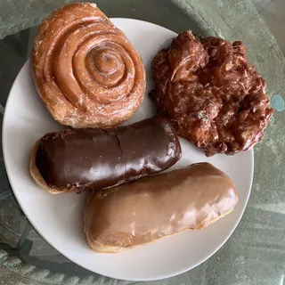 Chocolate and Maple Bar Bacon Donut
