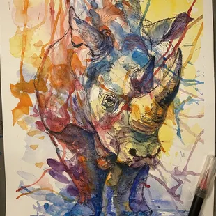 Watercolor painting class 22
