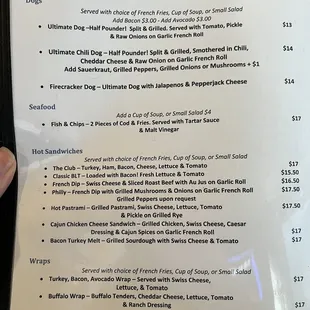 Menu June 2023