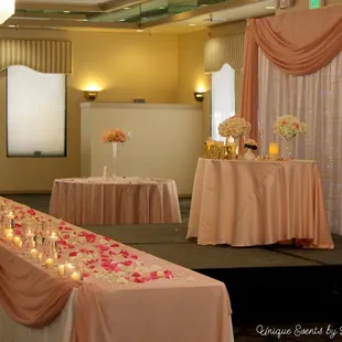 Reyes Wedding - decorated by Unique Events by Lina. Contact us today: www.eventsbylina.com