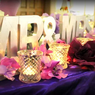 Michael &amp; Crystal&apos;s Wedding - decorated by Unique Events by Lina. Contact us today: www.eventsbylina.com