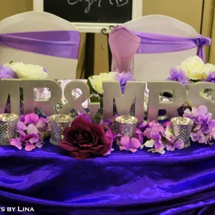 Michael &amp; Crystal&apos;s Wedding - decorated by Unique Events by Lina. Contact us today: www.eventsbylina.com