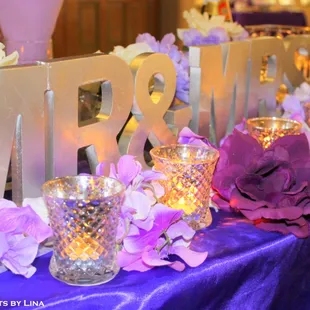 Michael &amp; Crystal&apos;s Wedding - decorated by Unique Events by Lina. Contact us today: www.eventsbylina.com
