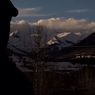 View from our room and walking distance from downtown Crested Butte