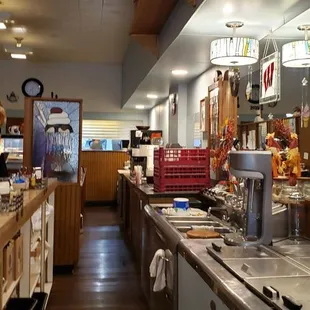 interior, sushi and sashimi