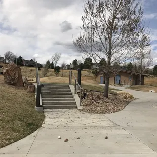 steps up to sports field
