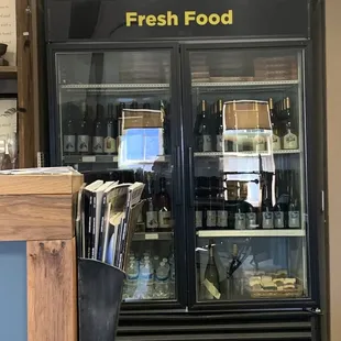 Cheese and chilled wines