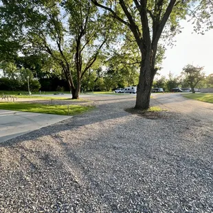 Such a nice sunset at the park.