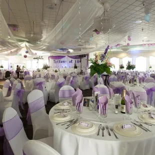 How the venue turned out! Lovely.