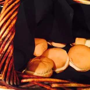 soft warm buns