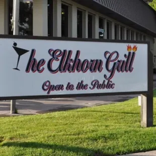 the front of the restaurant