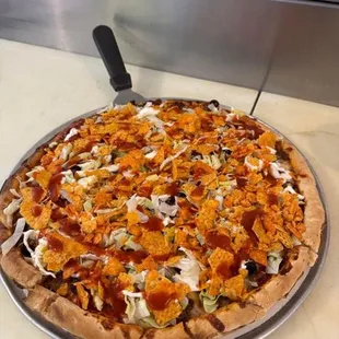 Lance Pie A.K.A Taco Pizza!