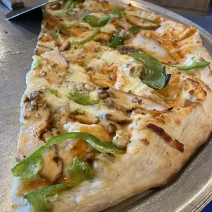 Buffalo chicken pizza