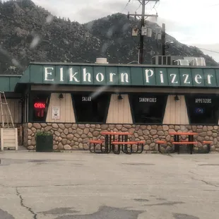 Front of restaurant