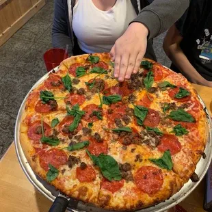 food, pizza