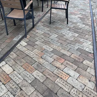 Distillery row sidewalk nearby