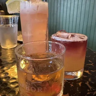 Barrel House Select Old Fashioned, Lexington Lemonade, &amp; Elkhorn Sour
