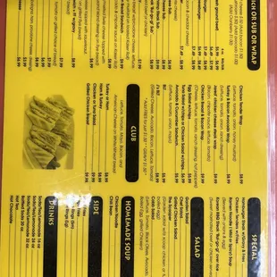 Menu (Back)