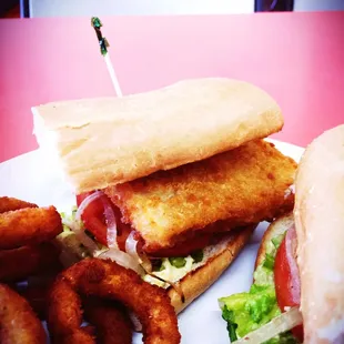 My fav...the fish sub !! Good price great quality...the tartar sauce is very tasty