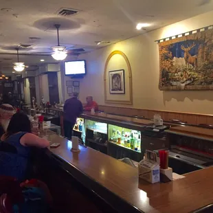 The Bar. A classic. Inexpensive and retro.