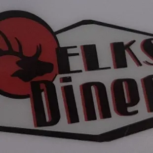 elk&apos;s diner logo