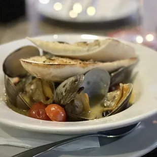 Steamed clams