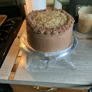 German chocolate cake