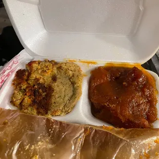 Dressing Candied Yams