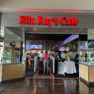 Entrance: It&apos;s inside the shopping mall near the main entrance doors if you select the correct one.