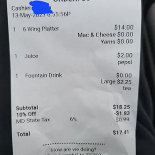 6:55 order. 7:48 refund. 8PM post