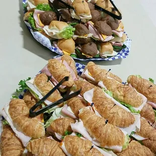 Mini croissants, mini buns. Call need an event catered?   920-457-3034, ask for Walter