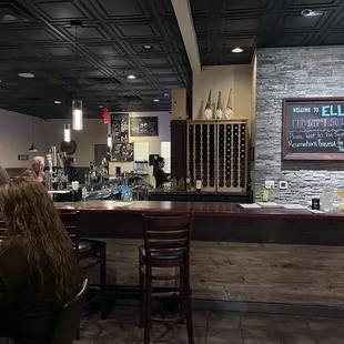 Lots of wine and beer on tap