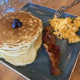 Blue berry pancakes