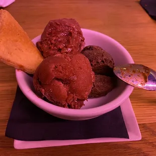 Seasonal gelato