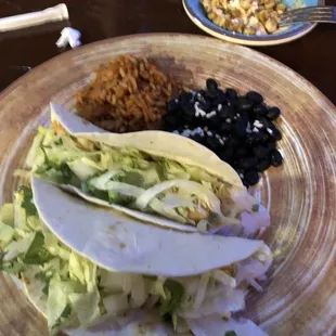 Shrimp Taco Enchilada