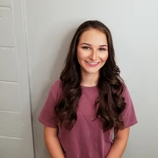 Airbrush makeup and hair styling for Senior Pictures