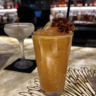 Peachy ginger mock tail made by Kay