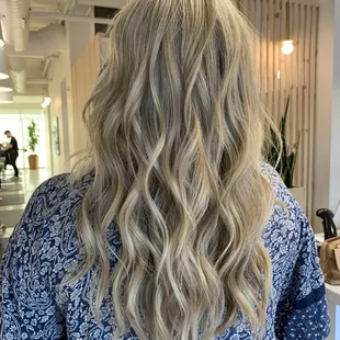Blonde Hair Coloring - Full Highlights