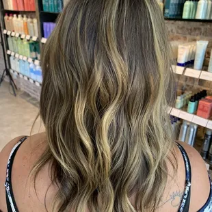 Natural balayage by Lindsey