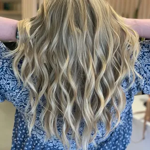 Beautiful Blonde Highlights done at Elle Style Bar West!