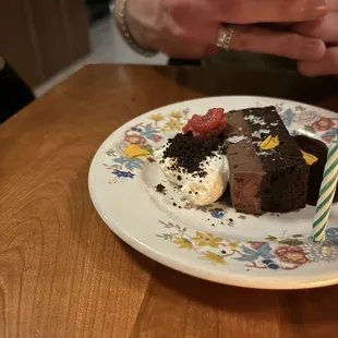 Chocolate bar dessert