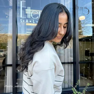 Ellements Salon * @hairby_audramarie * Call or Text (559) 512-0330 to book