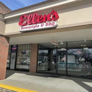 From the parking lot