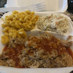 NC Pork BBQ Meal