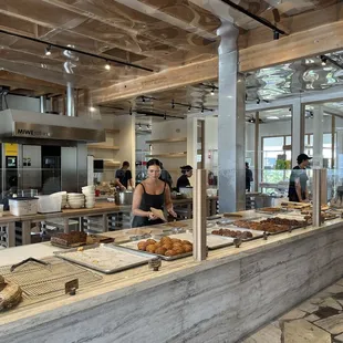 bakery counter