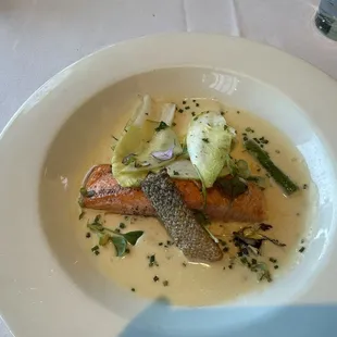 Butter Sauteed Wild Isle Salmon