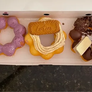 Blueberry Cheese, Biscoff, Chocomero (7.23.23)